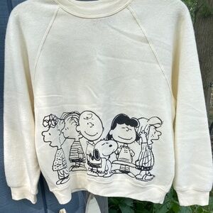 Peanuts Our Gang Licensed Crew Top - Small